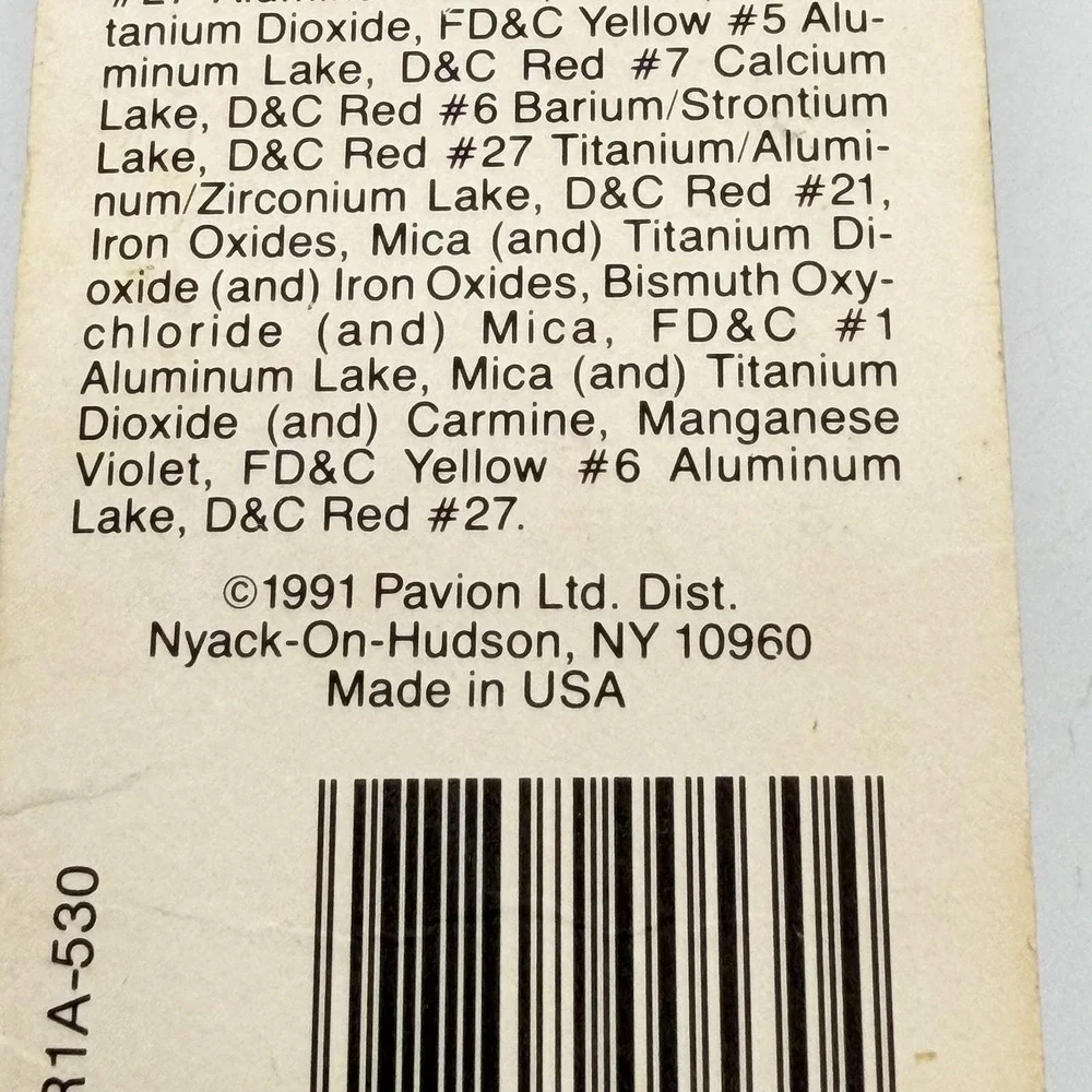 Vtg Wet 'n Wild Silk Finish Lipstick 1991 Pavion NOS Sealed Blister Pack LOT 10